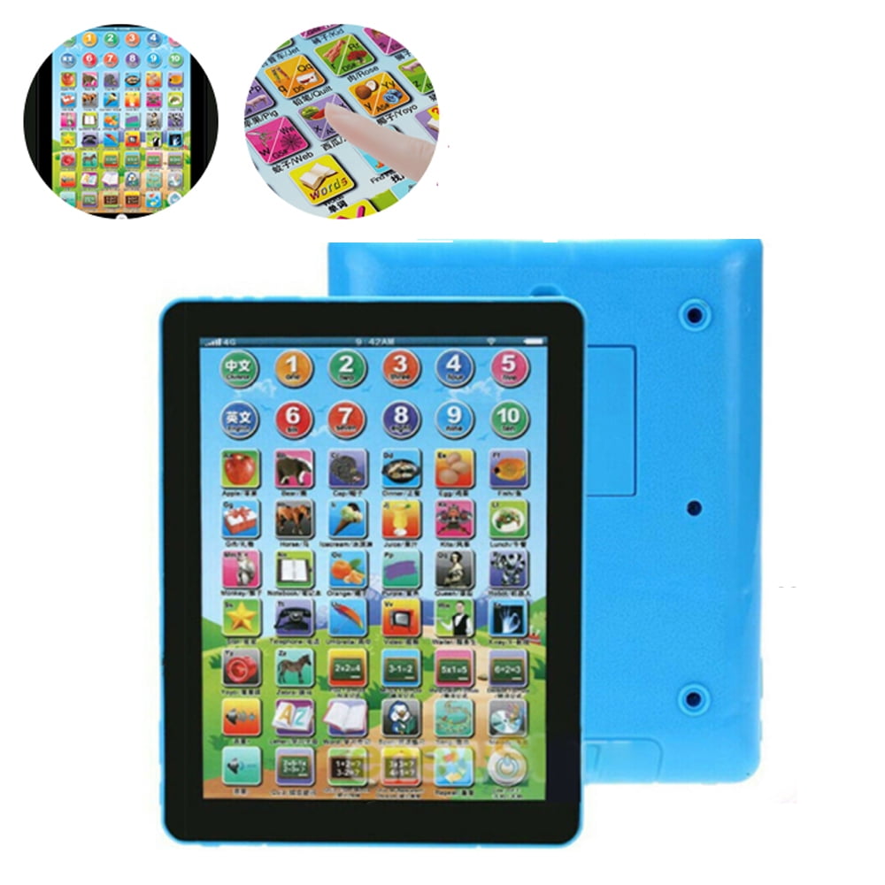 SNNROO Tablet Toy Kids Learning Pad 5 Modes Early Educational Tablet Toy Learning ABC Numbers Gift for Children Toddler Girls Boys Walmart