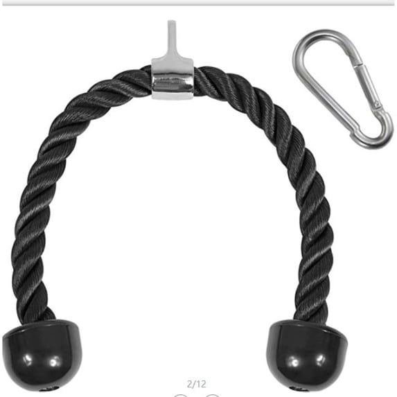 Pull Rope Connector SNNROO Tricep Rope Cable Attachment, Biceps Pull Rope Press Down ...