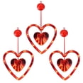 thumbnail image 1 of SNNROO Valentines Day Decor, 3 Pack Red Heart-Shaped Love Window Lights with Suction Cup, Timer Function & Slow Fade Mode Battery Operated Romantic Lights for Valentine's Day(C), 1 of 7