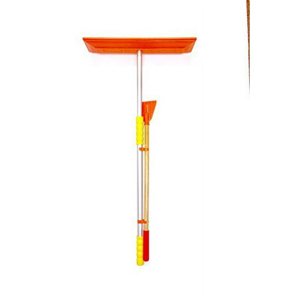SNO Rake - Model #117 - 18" Rake/47 Telescoping Aluminum Handle w/Ice Scraper (Made in USA!)