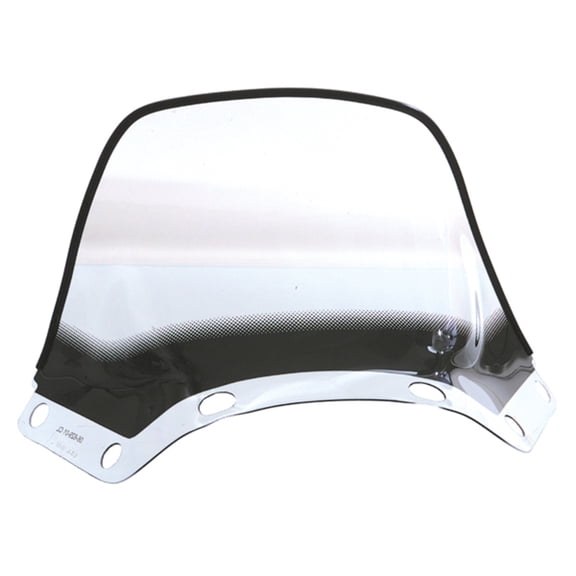SNO Stuff 450-164-03 Windshield - Standard - 18.5in. - Smoke/Graphics (Tinted)