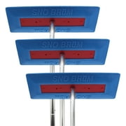 SNOBRUM Snow Remover for Cars/Trucks with Foam Head & 4 Piece Handle, 28-63 inches, 3 Pack