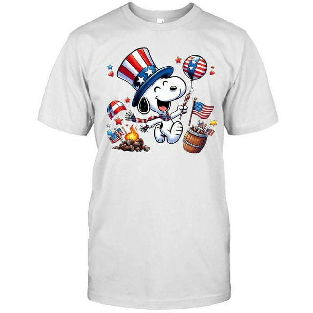 pictures of snoopy 4th of july