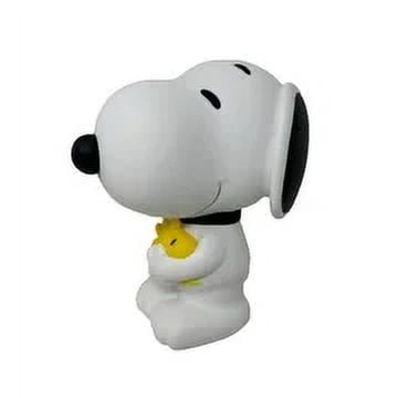 SNOOPY Figural Bank Bust Coin Bank PVC - Monogram 8"