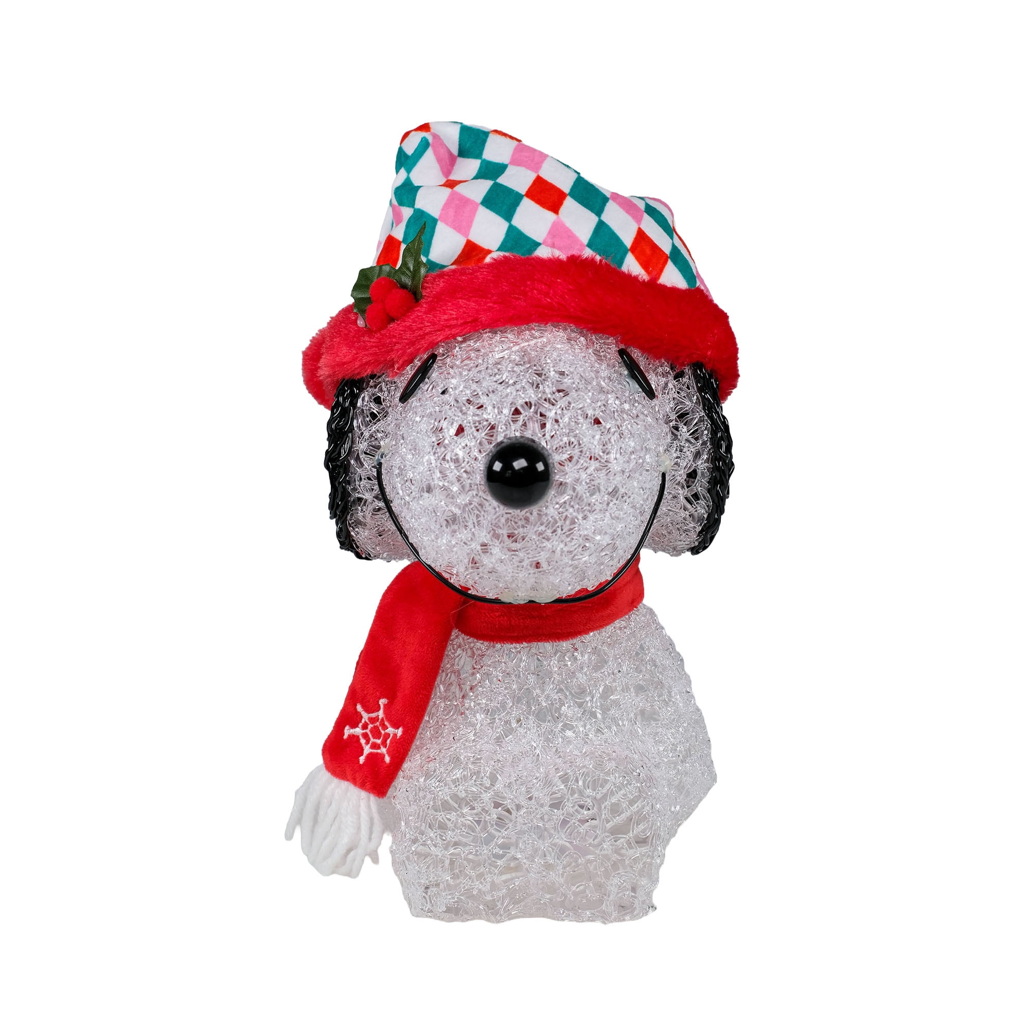 Peanuts Snoopy Light‑Up Christmas Decorastion – 9 Inch Holiday Figure
