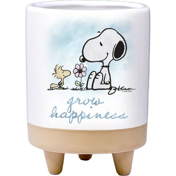 SNOOPY CERAMIC PLANTER