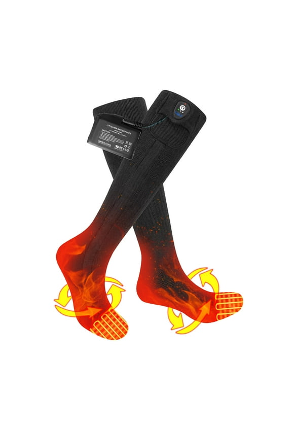 Heated Socks with App Control,7.4V Electric Heated Socks for Men Women,Powered Battery Heated Sox Rechargeable for Motorcycling Skiing Hunting