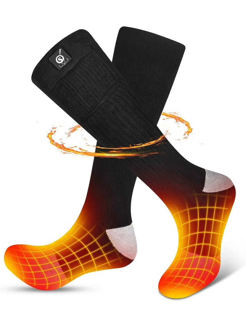 SNOW DEER Heated Socks for Men Women Battery Socks Powered
