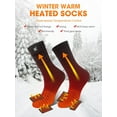 thumbnail image 1 of SNOW DEER Heated Socks, Rechargeable Electric Socks with 3 Heat Settings, 10 Hours Heating time Winter Foot Warmers with Large Capacity Batteries for Men/Women, 1 of 10