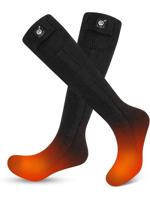 Heated Socks for Men Women, Rechargeable Electric Socks for Cold Feet