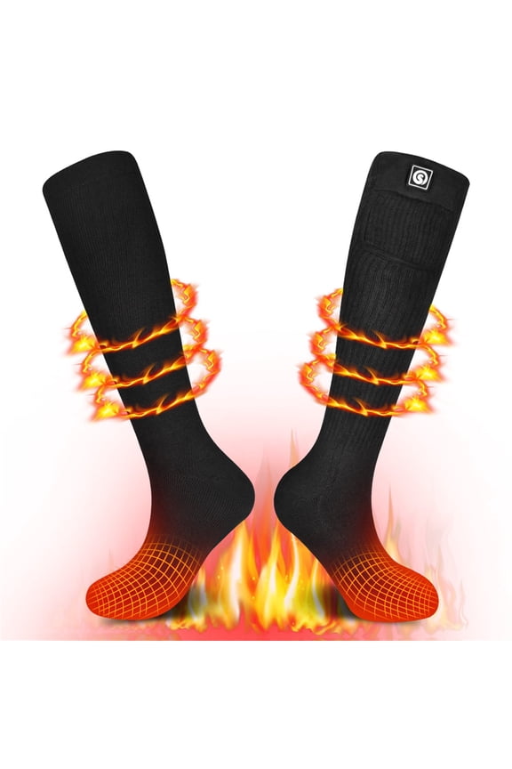 Heated Socks for Men Women, Rechargeable Electric Socks for Cold Feet