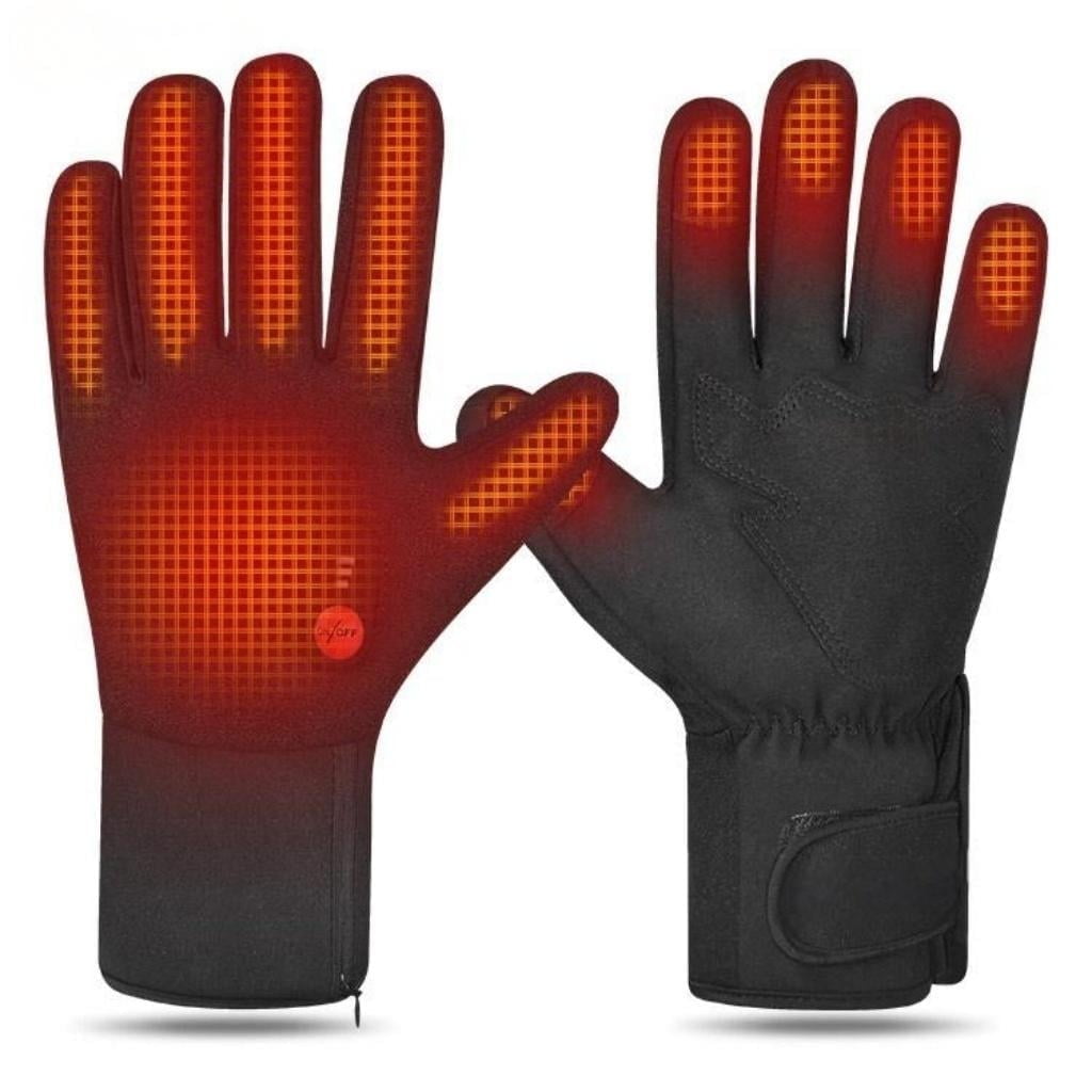 SNOW DEER Heated Gloves for Men Women, Touchscreen, Waterproof, Outdoor & Indoor Hand Warmers for Climbing,Motorcycling,Skiing