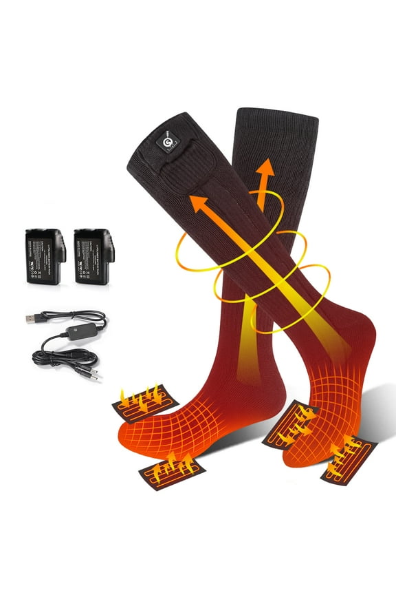 Men Women Heated Socks For Motorcycle & Cycling
