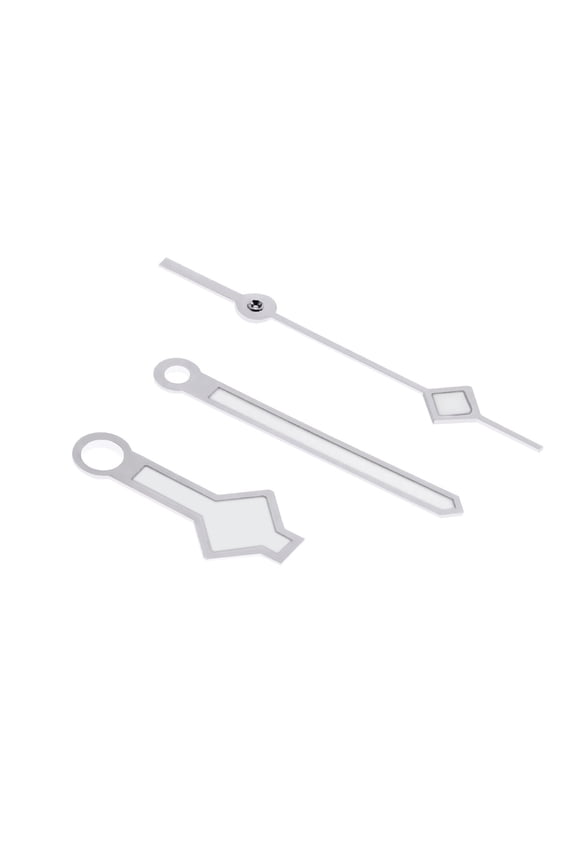 SNOW FLAKE WATCH HAND FOR ROLEX TUDOR MOVEMENT ETA 2824-2 2834-2 2836 SILVER