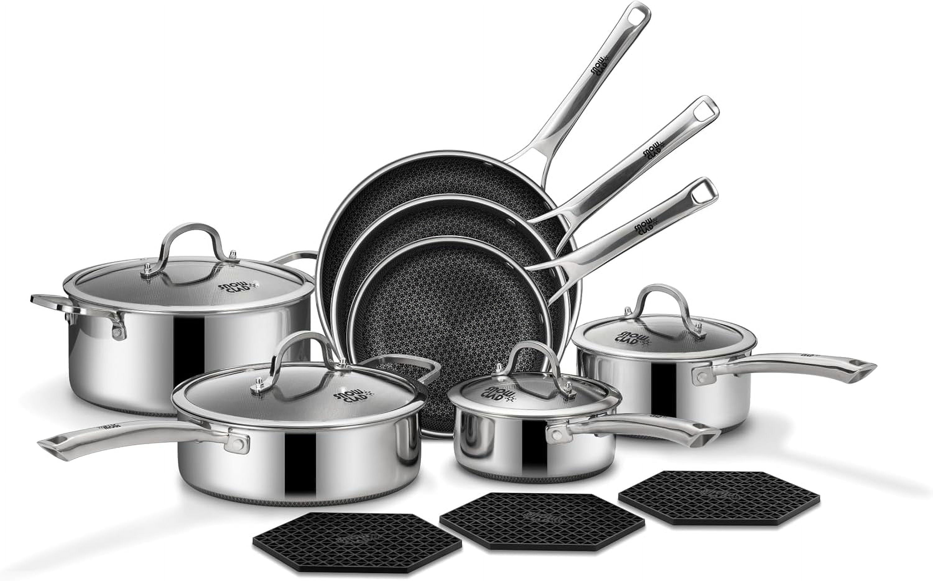 SNOWCLAD Pots and Pans Set