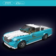 SNOWEAGLE Mould King Speed Champion P80C Racing Car Building Kit with Acrylic Display Case, Collectible Model Car Kits, Building Blocks Kit 449 PCS