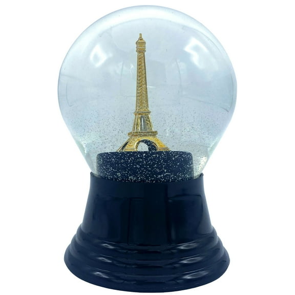 Perzy Snowglobe Large Eiffel Tower - 5"H x 3"W x 3"D