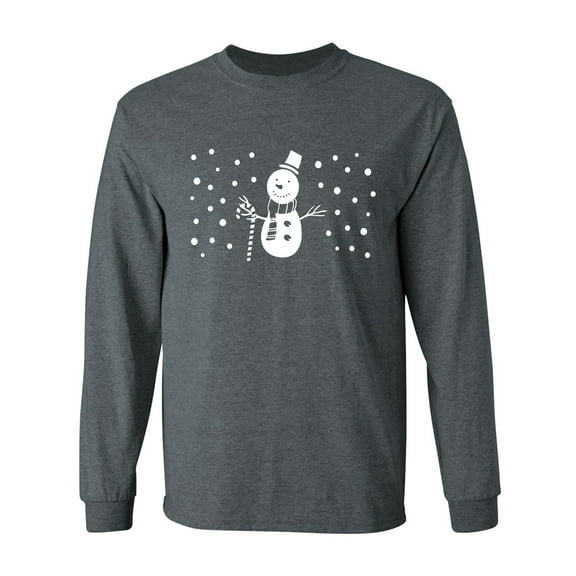 SNOWMAN Adult Long Sleeve T-shirt