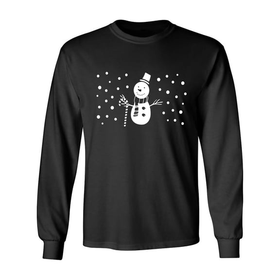 SNOWMAN Adult Long Sleeve T-shirt