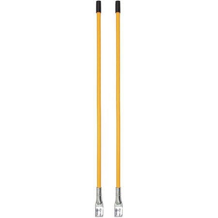 SNOWPLOW AFTERMARKET MANUFACTURING 6AHV6 Blade Guide Kit,26 In,Yellow