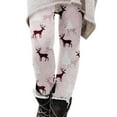 thumbnail image 1 of SNOWSONG Christmas Leggings for Women, Plus Size Leggings Women's Fashion Comfortable Slim Fit Print Casual Pants Leggings Yoga Pants, Womens Leggings, Tummy Control Leggings Pink 2XL, 1 of 5