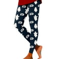 thumbnail image 1 of SNOWSONG Halloween Leggings for Women, Plus Size Leggings Women's Holiday Casual Halloween Printed Leggings Workout Exercise Bottoms, Womens Leggings, Tummy Control Leggings Navy L, 1 of 1