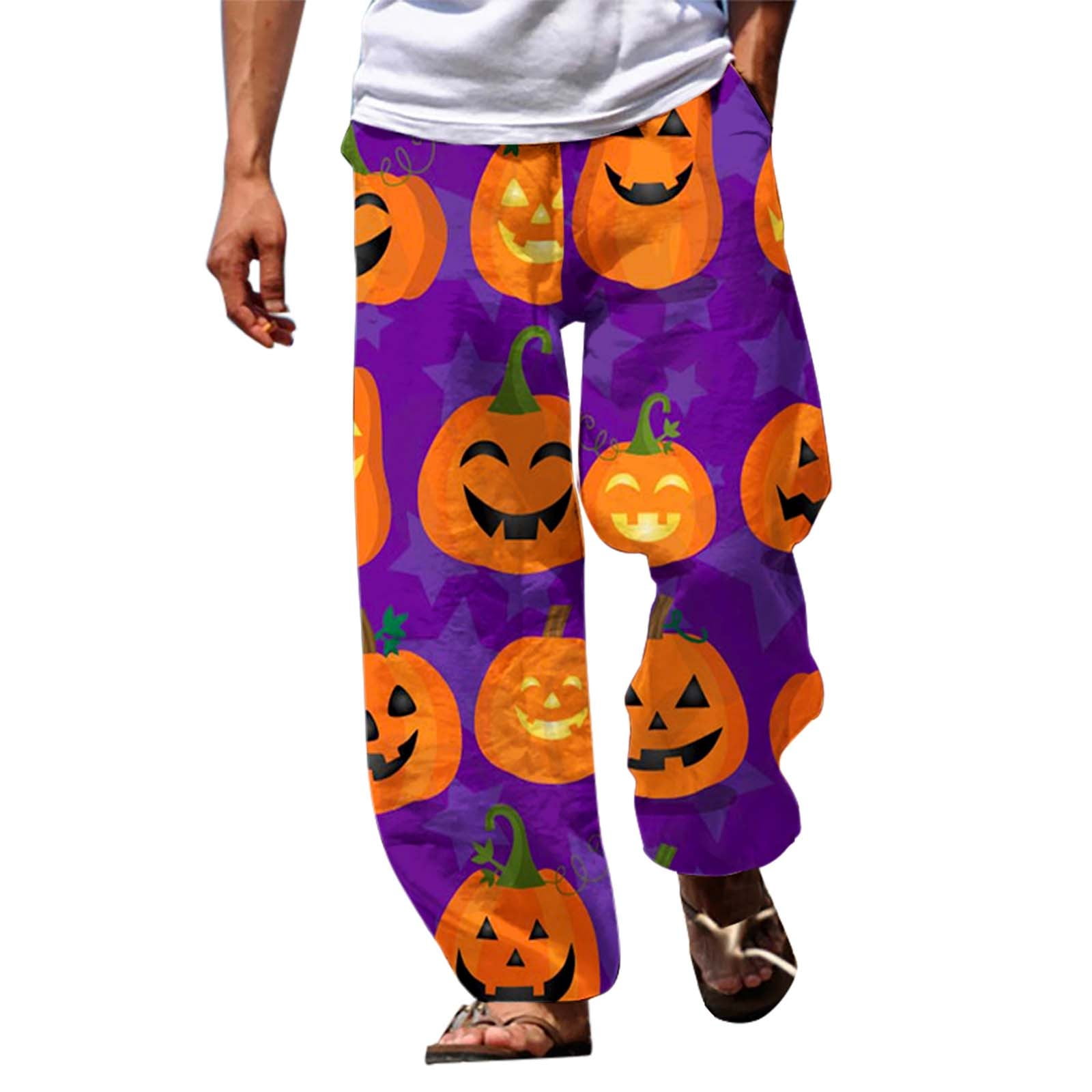 Mens halloween pj pants deals