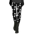 thumbnail image 1 of SNOWSONG Halloween Leggings for Women Halloween Women's High Waisted Bottom Pants Tummy Tuck Printed Leggings Pantyhose Plus Size Leggings Womens Leggings Tummy Control Leggings Black M, 1 of 6