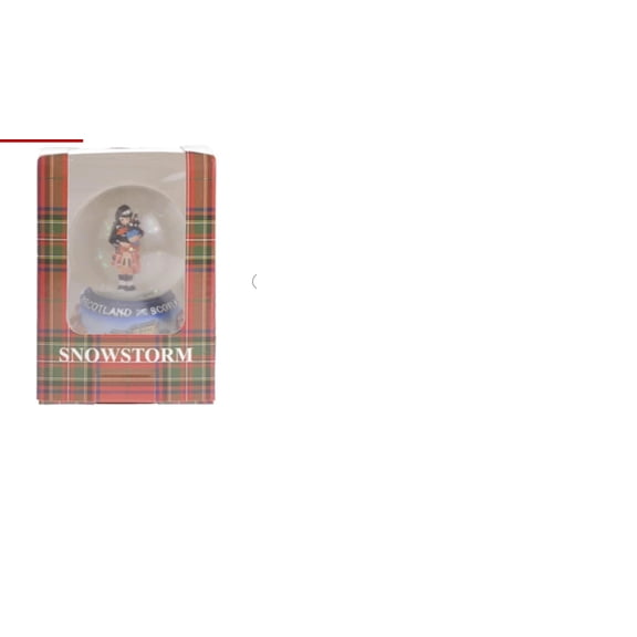 AWN Hill Geographic Scottish Piper Globe