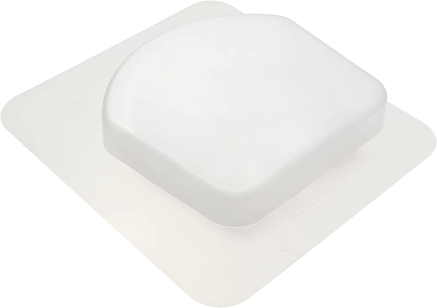 SNOWVENTCO Sky Lite Roof Vent, 50 sq. in. (Clear)