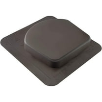 SNOWVENTCO Upper Roof Exhaust Vent, 50 sq. in. (Brown)