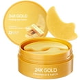 SNP 24K Gold Firming YPF5 Eye Patch Plumps & Tightens Skin Types