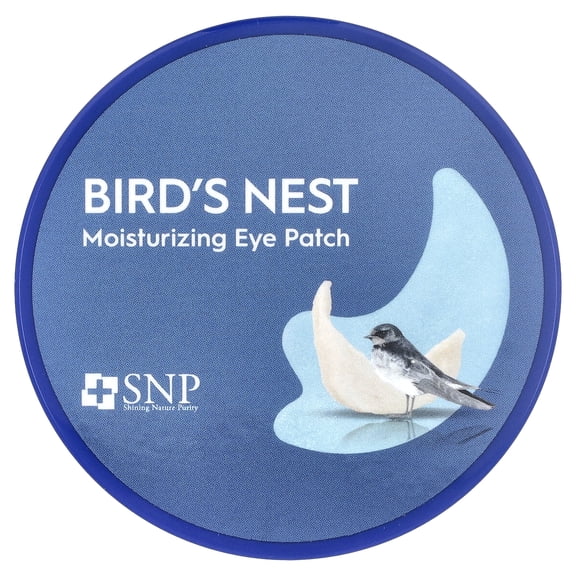 SNP Bird's Nest Moisturizing Eye Patch, 60 Patches, 0.04 oz (1.25 g) Each