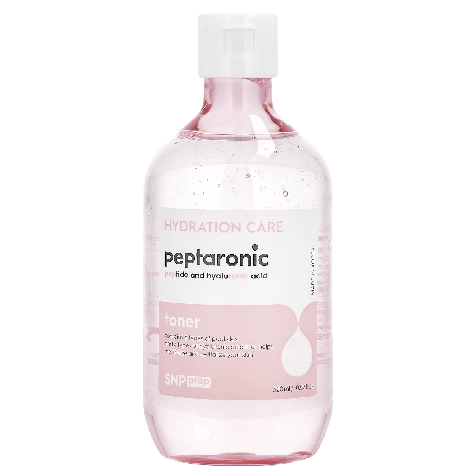 SNP Prep Peptaronic, Peptide And Hyaluronic Acid, Toner, 10.82 fl oz (320 ml)