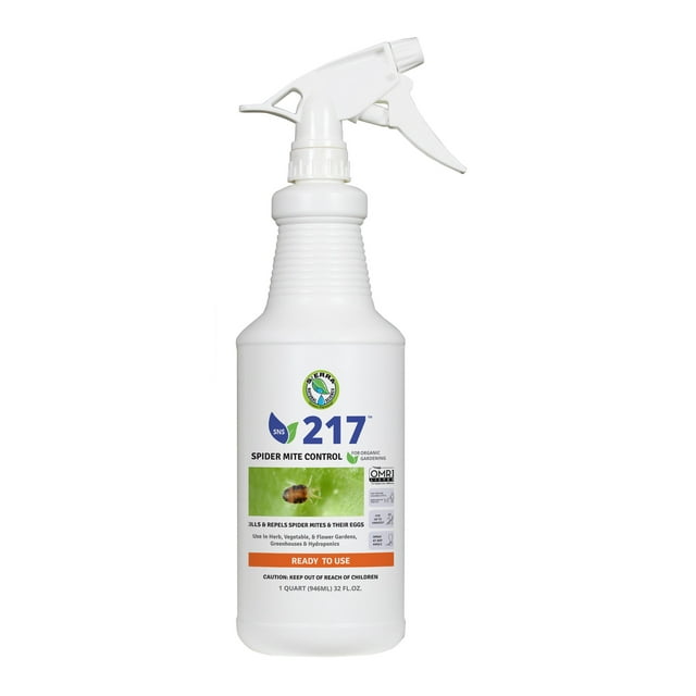 SNS 217 Spider Mite Control Ready-To-Use - Naturally and Organically Controls Mites and Eggs - 32 fl oz Bottle by Sierra Natural Science