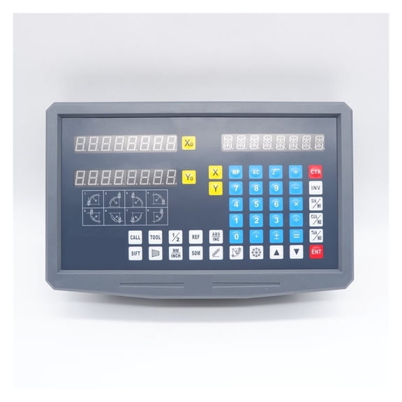 SNS-2V 2 Axis Digital Readout 2 Pieces 0-1000mm Linear Scale Encoder For Milling Lathe Machine