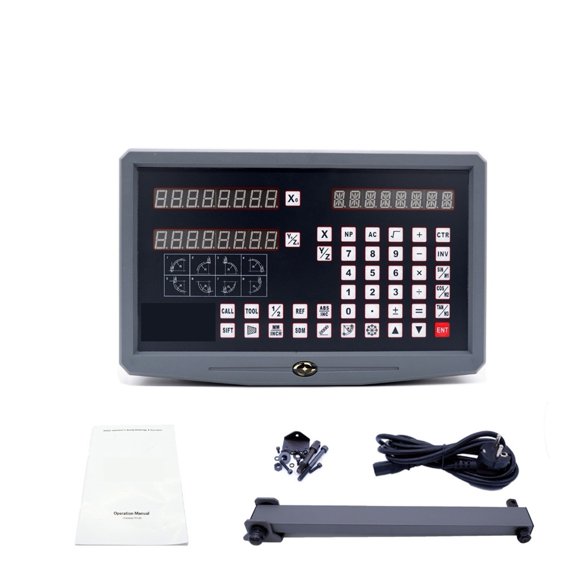 SNS-2V 2 Axis Lathe Milling Machine Digital Readout TTL For Linear Scale Ruler Encoder