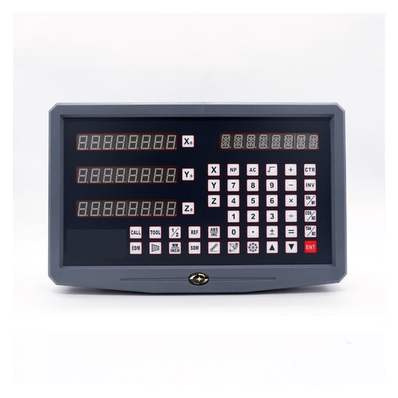 SNS-3V Milling Lathe Machine DRO Digital Readout Kit AC110/220 And 3 Pieces 0-1000mm Linear Scale Displacement Encoder ,Easy to Operate