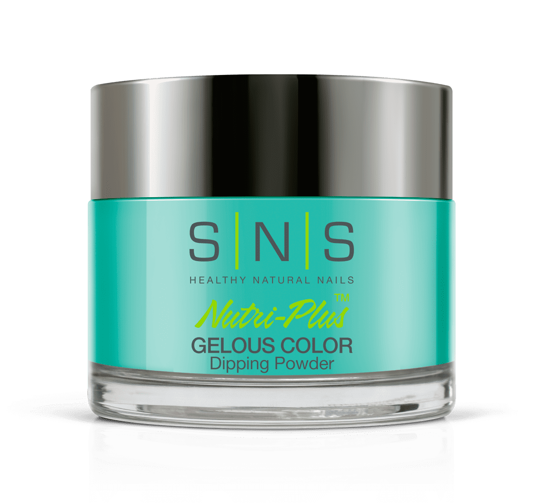 SNS Gelous Colors Lumi Glam LG Collection Dip Powder, 1.5oz (LG20 GLOW - Deep Sea Angler)