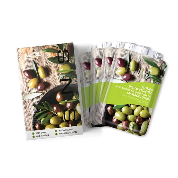 SNS Manicure Pedicure 4 Step Spa Kit (Olive)