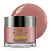 SNS Nail Dip Powder, Gelous Color Dipping Powder - Cashmere Rose Pink/Mauve - Long-Lasting Acrylic Nail Color & Polish Lasts 14 Days - Low Odor & No UV Lamp Required AN02 Cashmere Rose