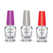 SNS Nails Dip Liquid Prep - Gelous Base + Sealer Dry +Top Coat * 3ct *