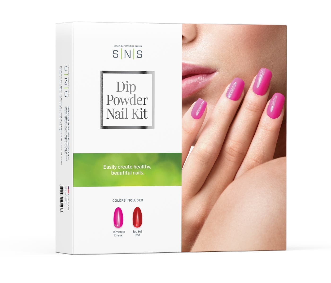 SNS Nails Dipping Powder Nail Kit - Pink/Red
