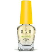 SNS Nails Gel Base، Gel Top,.قاعدة هلامية ، سيلر دراي ، إي. زيت ، فرشاة ، 5 أوقية زيت فيتامين .5 أوقية