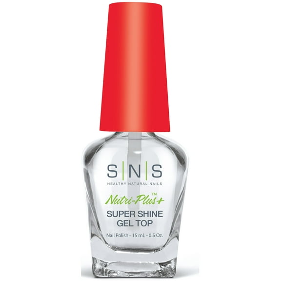SNS Nails, Gel Top (for Dip Powders), 0.5 Fl Oz