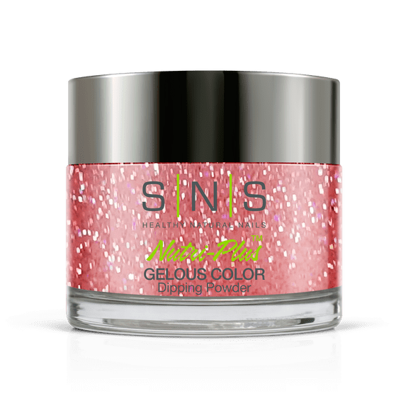 SNS Nails Gelous Color Dip Powder, BP Collection 1.5 Oz, #BP36 - Classy Flamingo