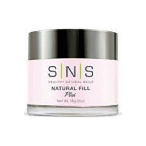 SNS Nails Gelous Color Dip Powder, Pink and White French, 2oz #Natural Fill 2 Oz
