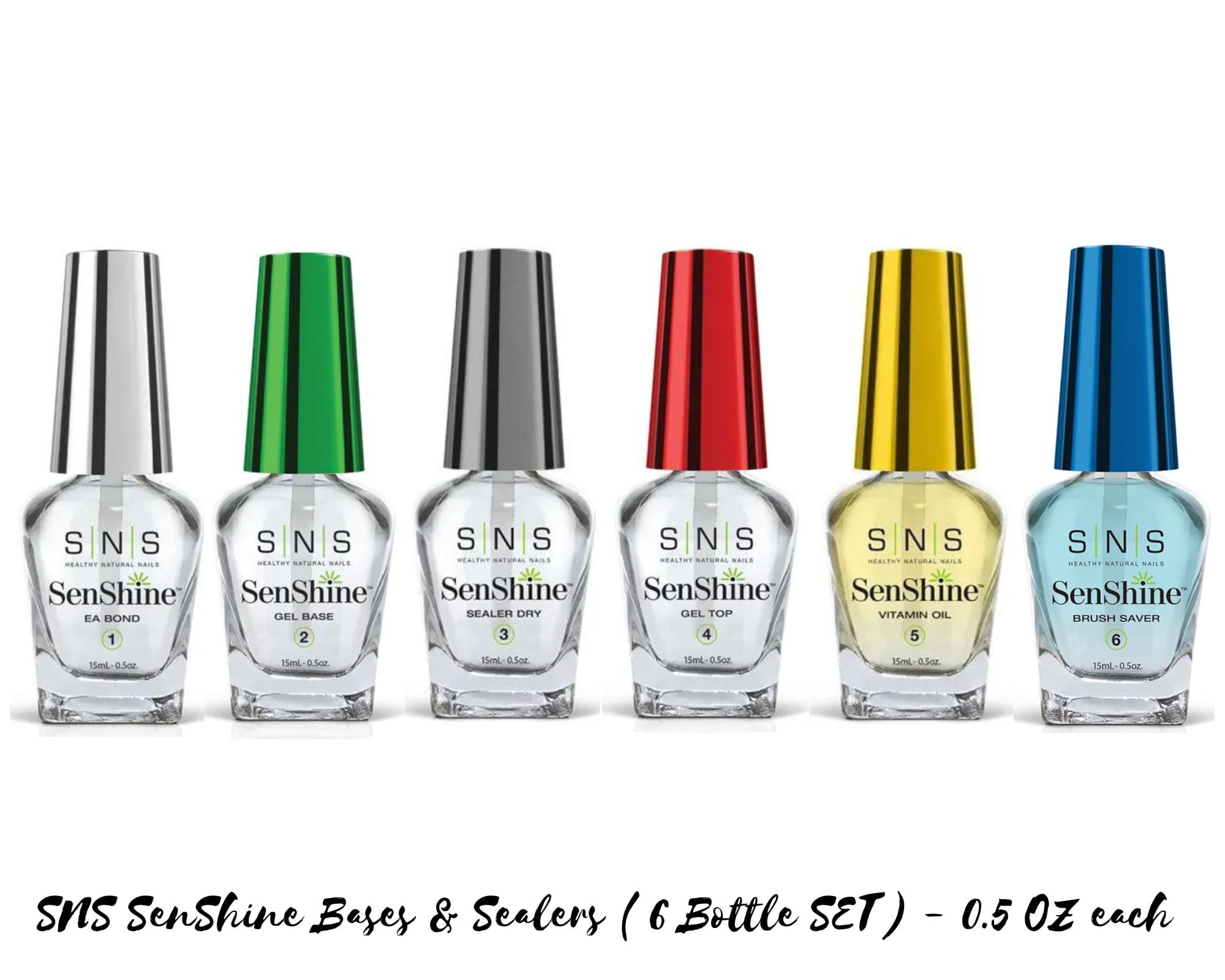 SNS SenShine Bases & Sealers ( E.A Bond,Gel Base,Sealer Dry,Gel Top