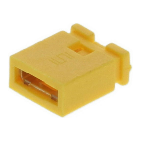 SNT-100-YW-G Conn Shunt F 2 POS 2.54mm