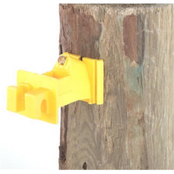 SNUG-SWP-25 B Snug Wood Post Insulator, Black, 25 Count